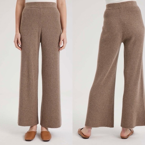 nap loungewear Pants - Take A Nap Loungewear Cashmere Rib Knit Leisure Pant Bottoms
